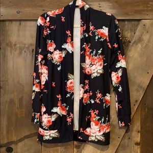 Floral cardigan